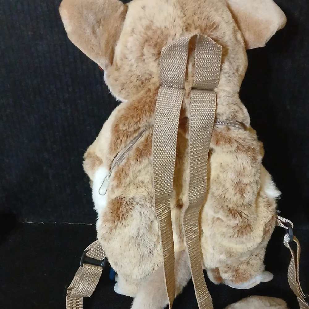 The Backpack BushBaby By Fiesta Toy- Real Cute & Ultra Soft Mwmt 2007 New W/Tags - Picture 7 of 12